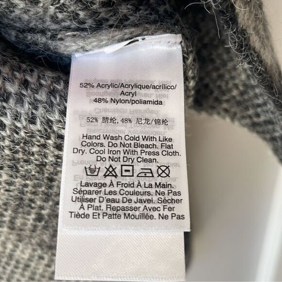 NWT DKNY Womens Gray Long Sleeve Turtleneck Sweater - Picture 7 of 9